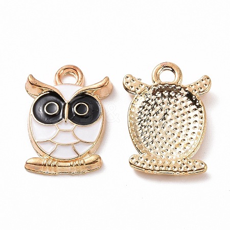 Alloy Enamel Pendants ENAM-B054-02G-02-1