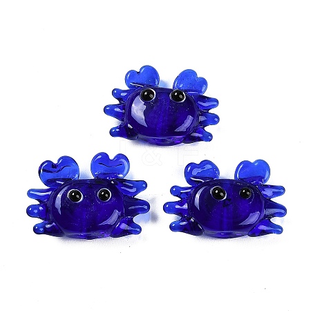 Handmade Lampwork Beads LAMP-Q031-018G-1