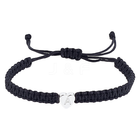 1Pc Adjustable Nylon Cord Braided Bracelets for Women Men BJEW-LP0001-34A-P-1