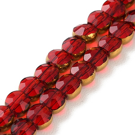 Electroplate Glass Beads Strands LS-EGLA-A040-01B-1