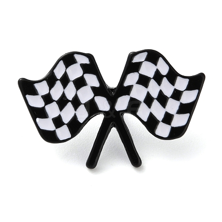 Black Alloy Brooches JEWB-H025-03EB-05-1