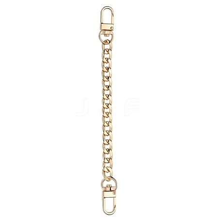 Aluminum Curb Chains Bag Extender Chains FIND-WH0065-08KCG-1