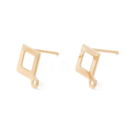 201 Stainless Steel Stud Earring Findings X-STAS-P308-10G-1