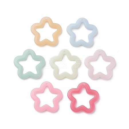 Imitation Jelly Acrylic Pendants X1-MACR-M042-01-1