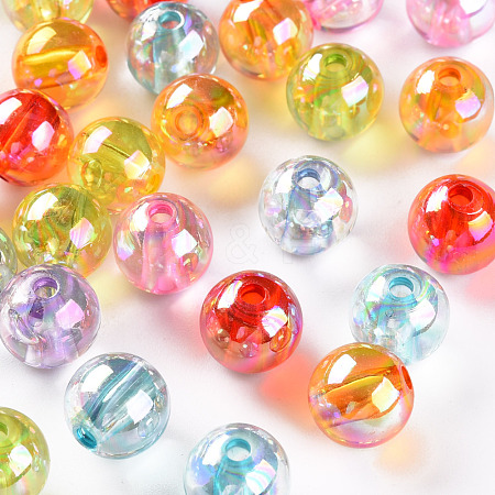 Transparent Acrylic Beads MACR-S370-B10mm-1
