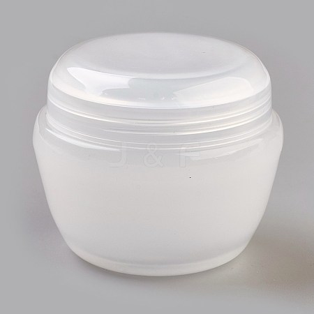 50g PP Plastic Portable Mushroom Cream Jar MRMJ-WH0023-01E-1