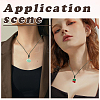 30Pcs Adjustable Polyester & Spandex Cord Necklace Making NJEW-SC0001-90-5