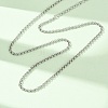 2.5MM 304 Stainless Steel Rolo Chain/Pea Chain Necklaces SA-CBA4160-23P-3