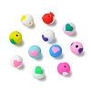 Handmade Polymer Clay Beads CLAY-CJ0002-09-8