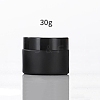 Frosted Glass Refillable Cream Bottle MRMJ-WH0072-25C-1