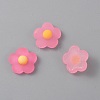 Spring Theme Translucent Resin Cabochons RESI-TAC0016-10C-1