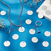 50Pcs Aluminum Pendants ALUM-BC0001-77-5