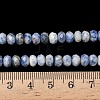 Natural Blue Spot Jasper Bead Strands G-D344-A22-6