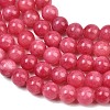 Dyed Natural White Jade Beads Strands GG-CBAD029-A10-8mm-3