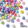 Opaque Acrylic Beads MACR-YW0003-55A-1