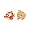 304 Stainless Steel Enamel Pendants SA-CBA85C0-01A-G-2