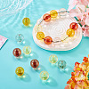 20Pcs 4 Colors Transparent Acrylic Beads MACR-TADJ0001-02B-6