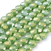Electroplate Glass Beads Strands EGLA-J149-A-6mm-FR05-1
