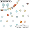 3 Strands Natural Flower Amazonite Beads Strands G-NB0004-43-2