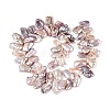 Natural Baroque Keshi Pearl Beads Strands PEAR-S022-04C-3