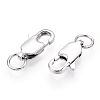 Grade AAA Brass Lobster Claw Clasps KK-O093-32P-NR-1