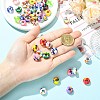 Acrylic European Beads MACR-CJZ0001-02-4