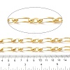 Rectangle Brass Link Chains CHC-Q020-03G-3