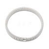 Iron Stretch Bracelets for Men Women BJEW-G741-01P-4