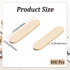 10 Sets Wood Craft Sticks DIY-CN0003-32B-2