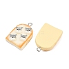 Opaque Resin Imitation Food Pendants RE-CBA0E2-03-2