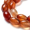 Natural Red Agate Beads Strands G-B106-B06-01-4