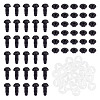 30 Sets Plastic Dog Safety Craft Noses FIND-GO0002-17B-1
