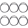 10Pcs Braided Leather Cords for Necklace Making NCOR-SC0001-01-1