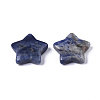 Natural Sodalite Star Shaped Worry Stones G-T132-002B-03-2