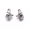 Tarnish Resistant 304 Stainless Steel Lobster Claw Clasps X-STAS-AB09-2