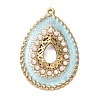 304 Stainless Steel Enamel Pendants X-STAS-Z200-02G-01-1