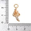 Brass Rhinestone Pendants LS-KK-B145-02G-05-3
