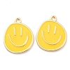 Alloy Enamel Pendants LS-ENAM-D051-18G-02-2