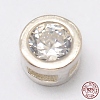 925 Sterling Silver Slide Charms STER-K020-04S-2
