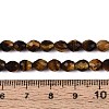 Natural Tiger Eye Beads Strands G-T142-78-5