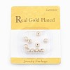 Brass Textured Beads X-KK-R037-189G-3