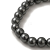 Non-Magnetic Synthetic Hematite Bracelets BJEW-E003-10-3