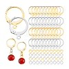 100Pcs 304 Stainless Steel Leverback Earring Findings STAS-PH0007-03-6
