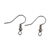 Brass Earring Hooks KK-S075-B-NF-1