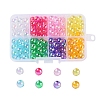 8 Colors Eco-Friendly Transparent Acrylic Beads MACR-X0020-04-8mm-1