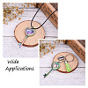 2Pcs 2 Style Alloy Magnetic Locket Pendants PALLOY-TA0002-32M-9