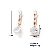 Chic French Style Teardrop Stud Earrings for Women DS3983-2-1