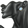 Glass Seed Bead Stud Earrings EJEW-MZ00741-2