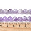 Natural Amethyst Beads Strands G-M445-8MM-01C-7