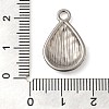 304 Stainless Steel Pendants STAS-M070-32P-3